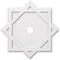 Ekena Millwork Axel Architectural Grade PVC Contemporary Ceiling Medallion, 28"OD x 3"ID x 15 1/2"C x 1"P CMP28AL-03000 - alternate 1